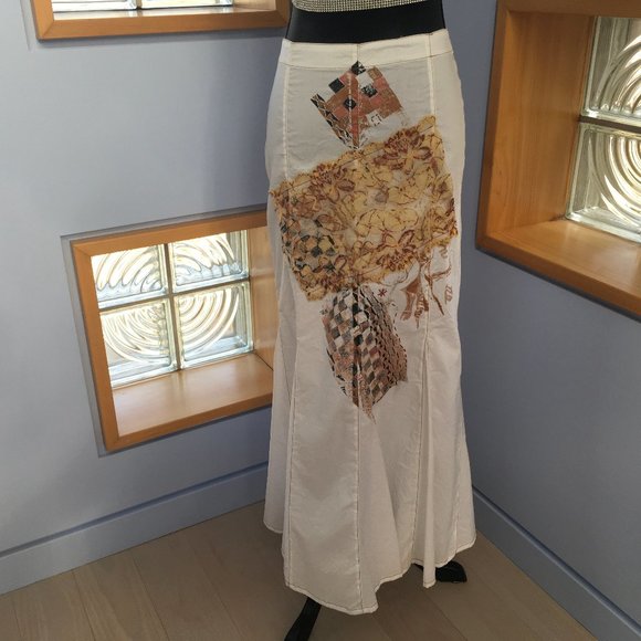 OHDD White Maxi Skirt Size S - Picture 5 of 10